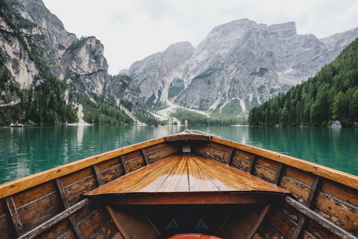 Viagem de barco